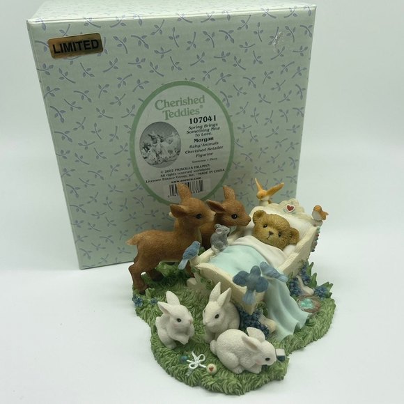 *New In Box* Cherished Teddies Morgan #107041 - Picture 10 of 10